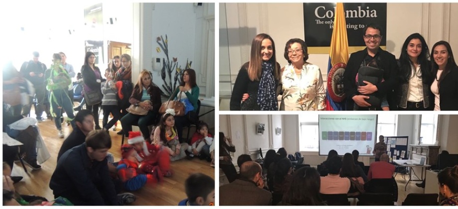 Actividades y eventos artísticos, pedagógicos, sociales y culturales del Consulado de Colombia en Londres 