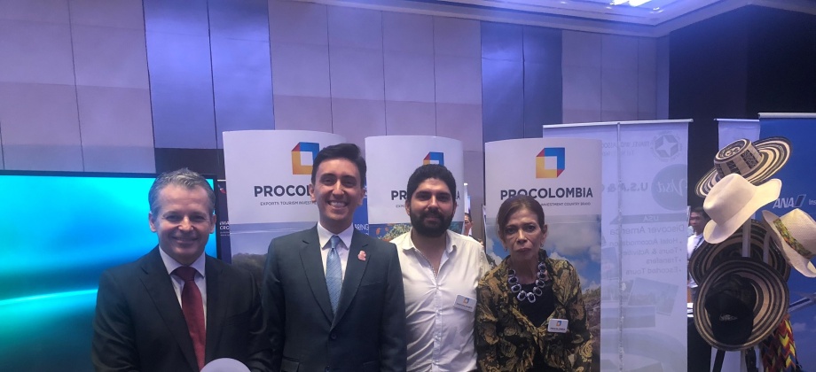 Embajada de Colombia hace presencia en la quinta edición del encuentro de agencias de viajes en Filipinas