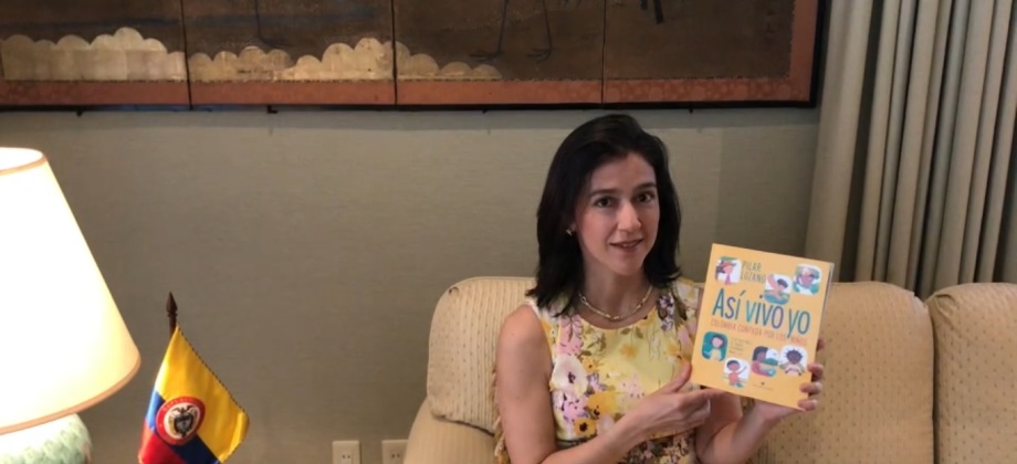 Actividad para niños residentes en Japón: narración del libro de cuentos “Así vivo yo Colombia contada por los niños”