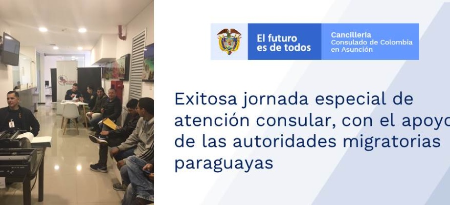 Exitosa jornada especial de atención consular, con el apoyo de las autoridades migratorias paraguayas