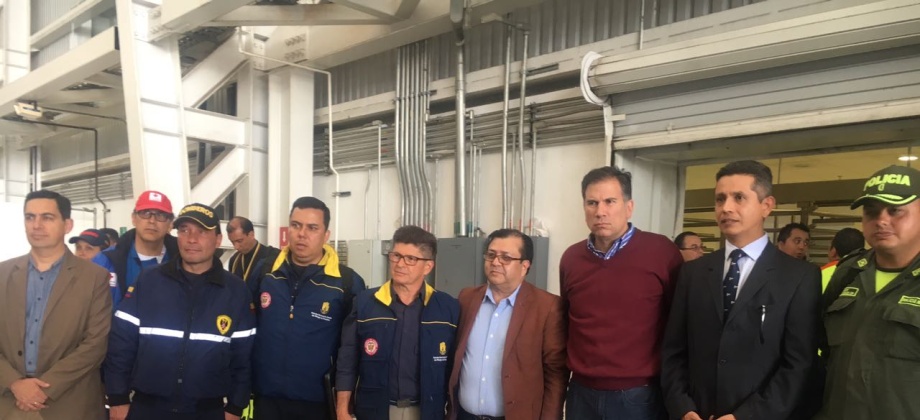 Llegó a México asistencia humanitaria enviada por Colombia