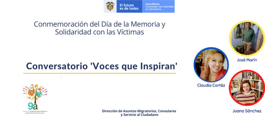 Conversatorio 'Voces que inspiran' 