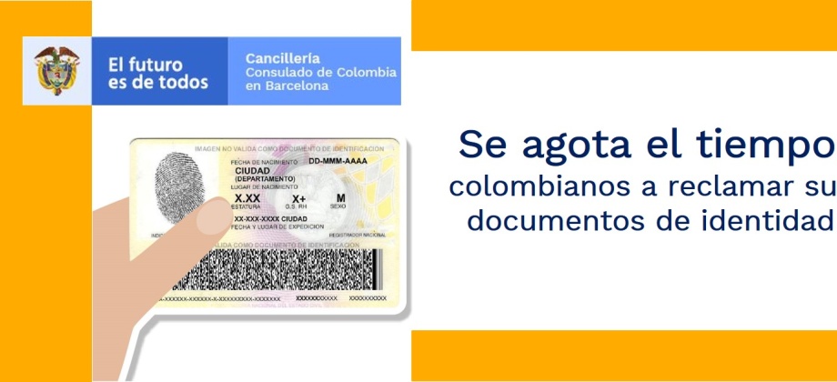 El Consulado de Colombia en Barcelona tiene más de 1.000 documentos listos para ser entregados y evitar su destrucción