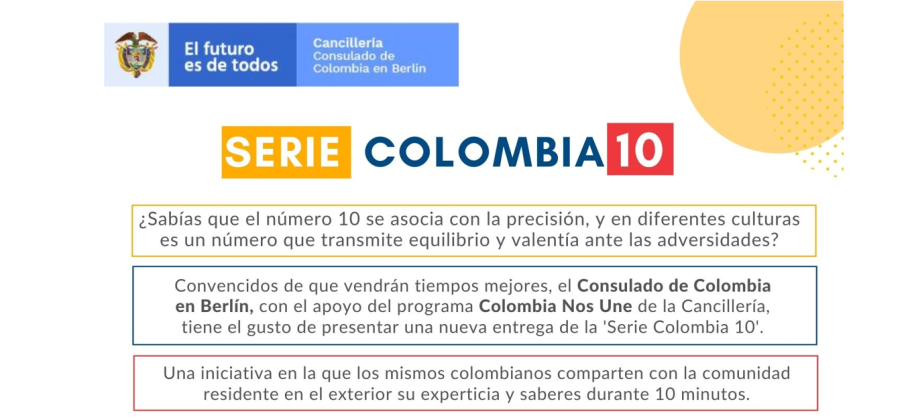 Nueva entrega de la iniciativa Colombia Serie 