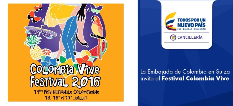 La Embajada de Colombia en Suiza invita al Festival Colombia Vive