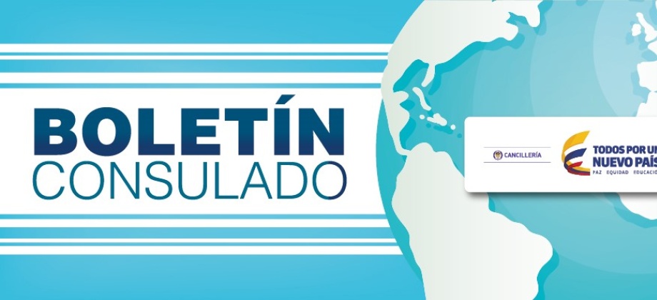 Boletín No. 004 del mes de noviembre del Consulado de Colombia en Trinidad y Tobago