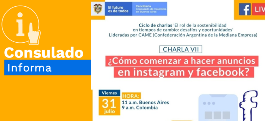 Conferencia virtual: ¿Cómo comenzar a hacer anuncios en Instagram y Facebook?