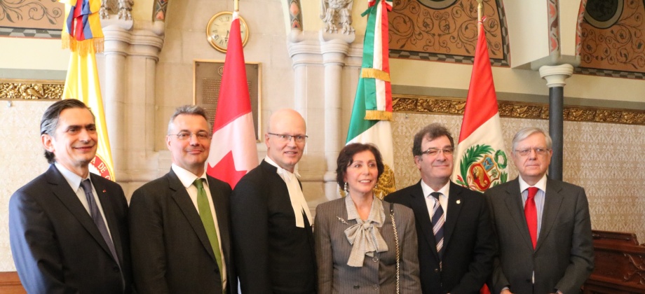 Culminó la tercera versión del Festival Gastronómico Colombiano en el Parlamento Canadiense