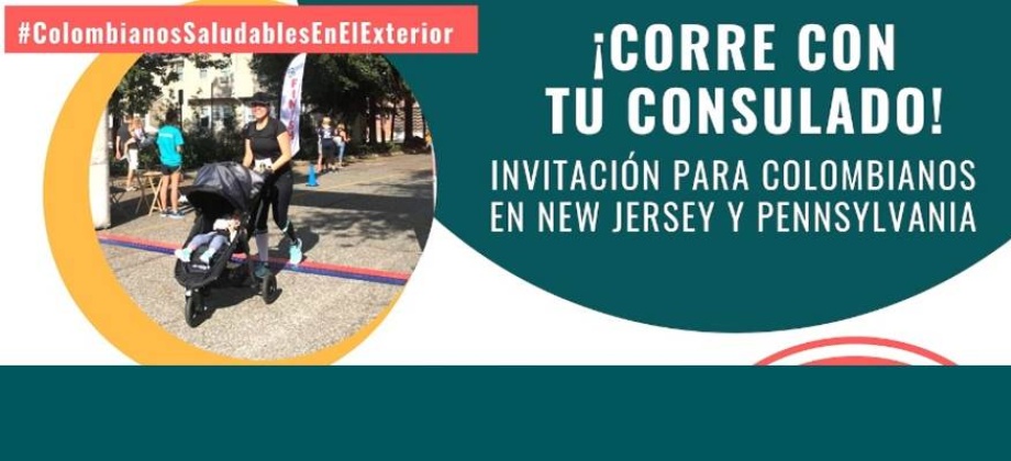 Consulado en Newark invita a Carrera 5K, en el marco de la XVIII Semana Binacional de la Salud