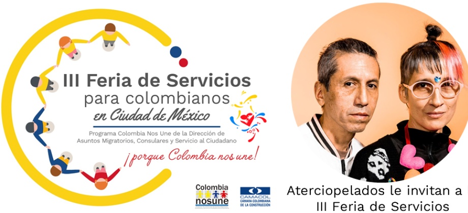 Aterciopelados invita a la II Feria de Servicios para colombianos en México