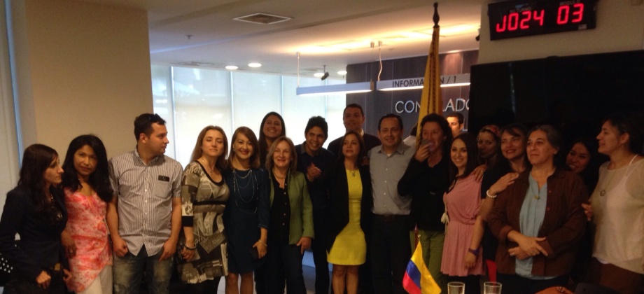 Consulado de Colombia ayuda a constituir una nueva asociación de colombianos en Chile