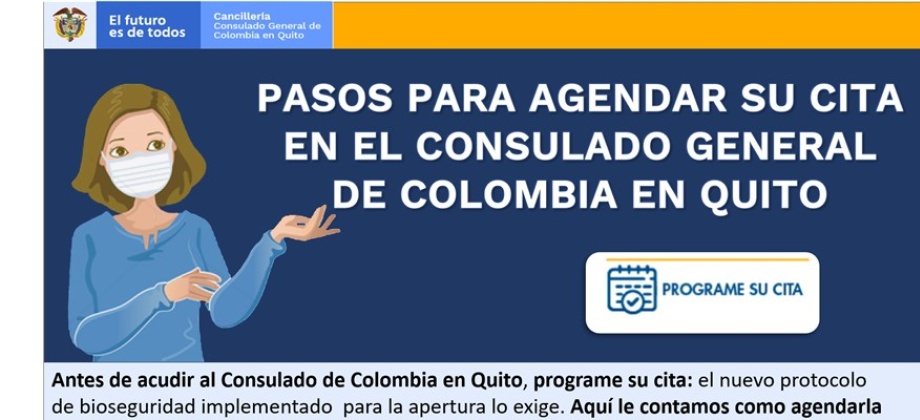 Paso a paso para agendar cita en el Consulado de Colombia 