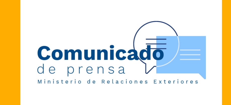 Comunicado del Ministerio de Relaciones Exteriores de la República de Colombia del 8 de abril de 2019