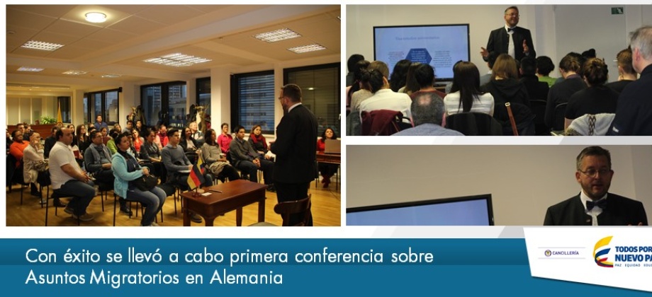 Con éxito se llevó a cabo primera conferencia sobre Asuntos Migratorios
