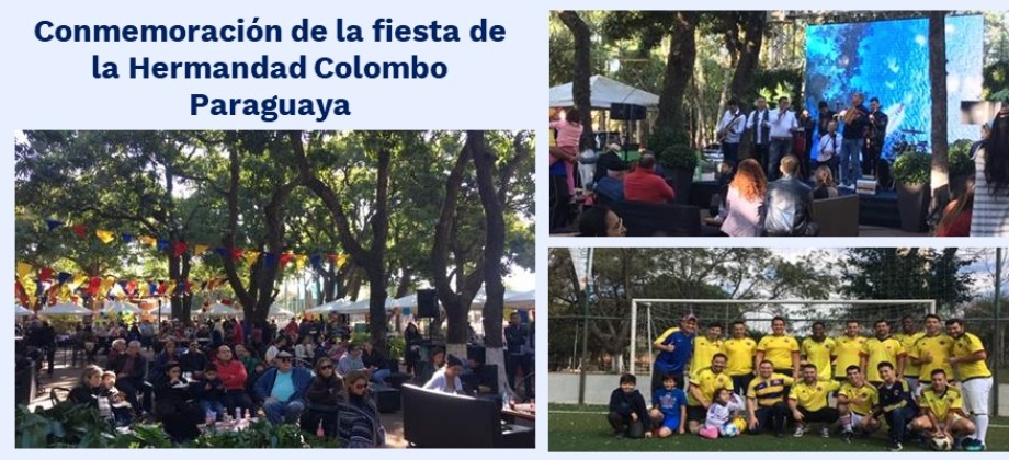 Embajada de Colombia conmemoró el Bicentenario con la fiesta de la Hermandad Colombo Paraguaya en 2019
