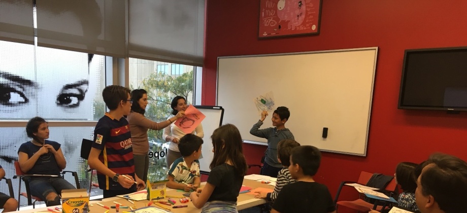 Consulado de Colombia en Chicago realizó el taller de arte para niños en el marco de la Semana Binacional de la Salud en 2017