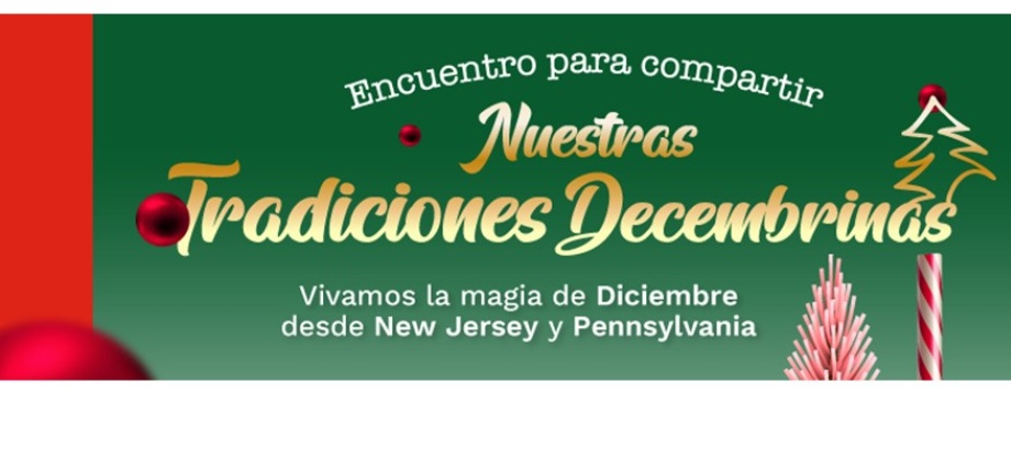 Consulado de Colombia en Newark invita a compartir las tradiciones decembrinas en el evento 