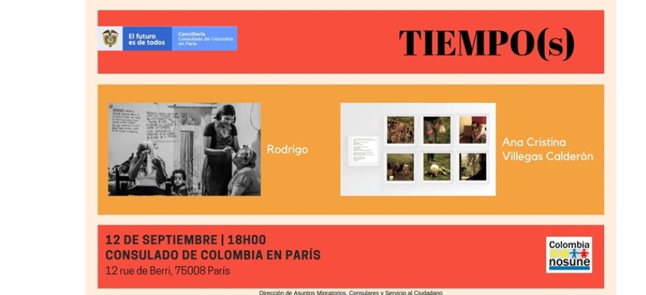 Consulado de Colombia en París invita a la exposición Tiempo(s) de los artistas colombianos