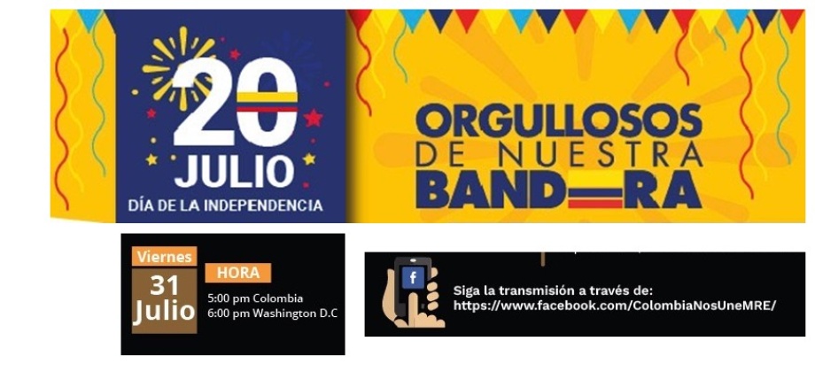 Consulado de Colombia en Washington realizará el Facebook Live "La Vuelta: Un repaso de la Música Andina Colombiana" el 31 de julio de 2020