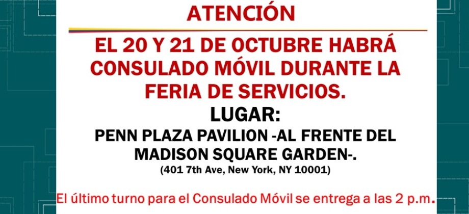 En el ColombiaFest-V Feria de Servicios los colombianos podrán realizar sus trámites 