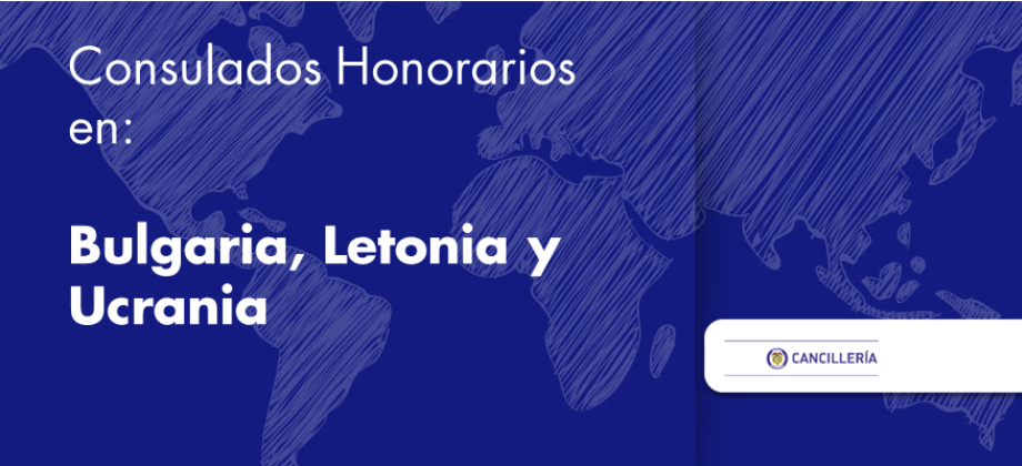 Datos de contacto de consulados honorarios