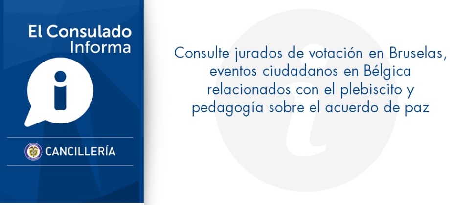 Consulado de Colombia en bruselas