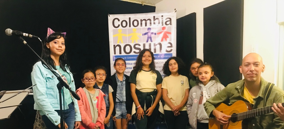 Coro Infantil del Consulado de Colombia en Quito realizó su segunda jornada de ensayos