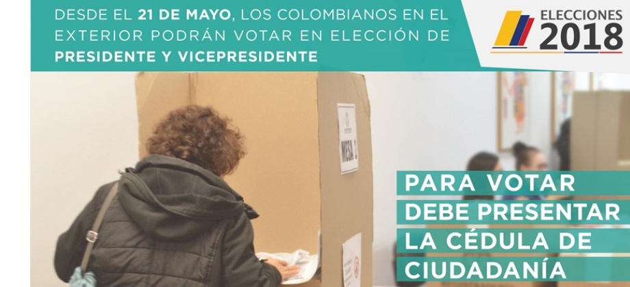 Los 55.800 colombianos habilitados para votar en Nueva York y Connecticut pueden comenzar a sufragar para elegir el próximo Presidente de Colombia