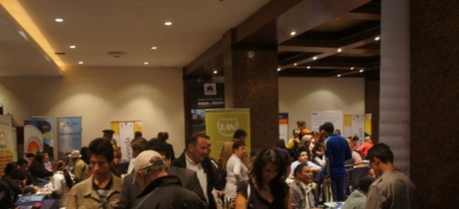 A la Feria de Servicios asistieron más de 20 entidades colombianas y ecuatorianas.