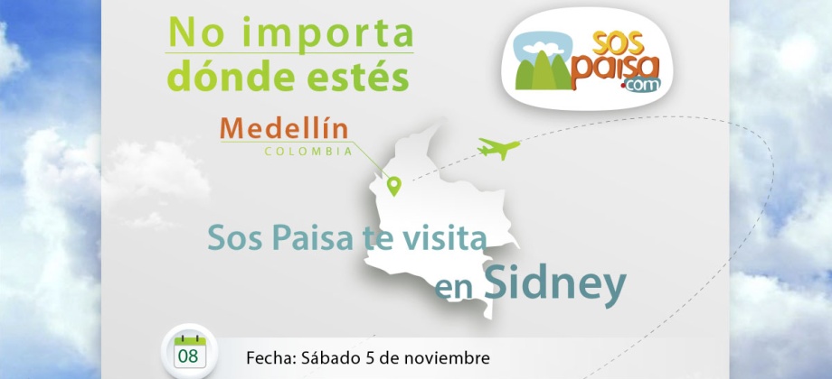 La Agencia de Cooperación Internacional y de Inversiones de Medellín (ACI) lo invitan al evento Sos Paisa 