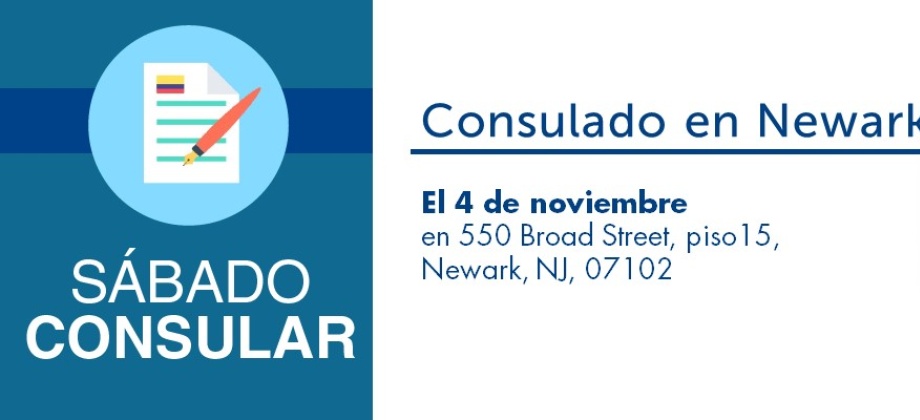 El 4 de noviembre de 2017, jornada de Sábado Consular en la sede del Consulado de Colombia