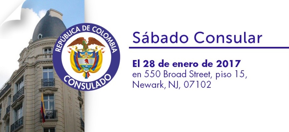 El Consulado de Colombia en Newark realiza el primer Sábado Consular del año el 28 de enero