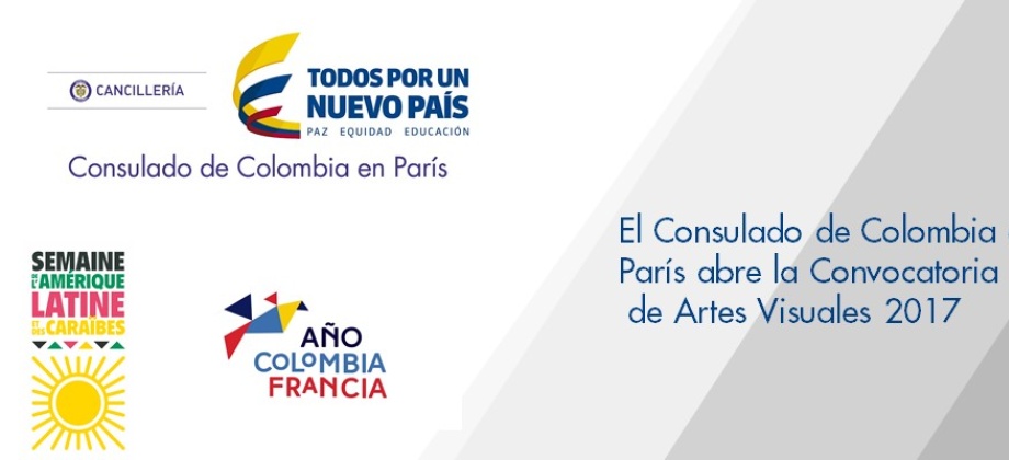 El Consulado de Colombia en París abre la Convocatoria de Artes Visuales 