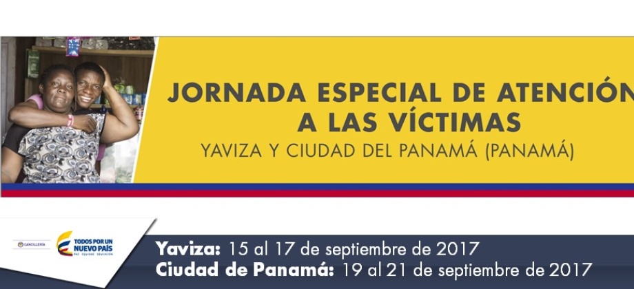 El Consulado de Colombia realizará la Jornada especial de atención a las víctimas en Yaviza y en Ciudad de Panamá