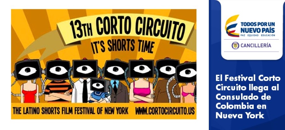 El Festival Corto Circuito llega al Consulado de Colombia 