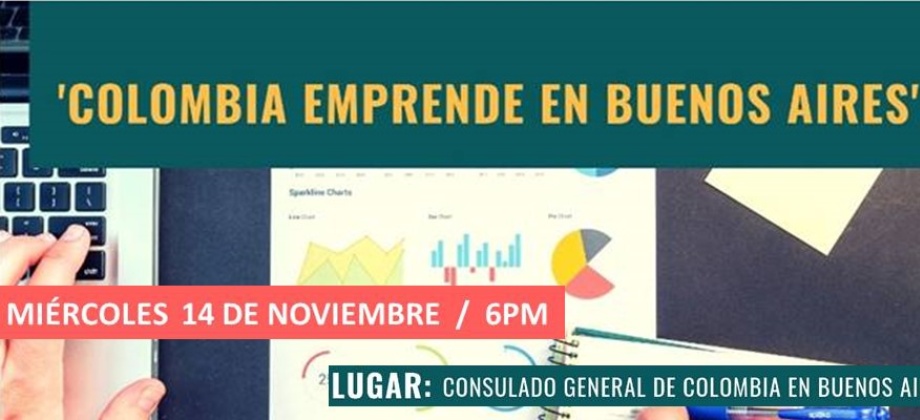 El miércoles 14 de noviembre se realizará la charla “Herramientas de marketing en la era digital” para los colombianos