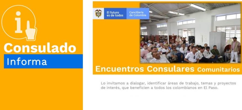 22 de noviembre: Encuentro Consular en El Paso, Texas