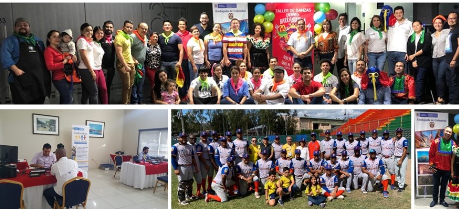 Embajada de Colombia en Honduras desarrolló agenda con actividades dirigidas a connacionales residentes en el país