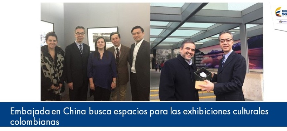 Embajada en China busca espacios para las exhibiciones culturales 