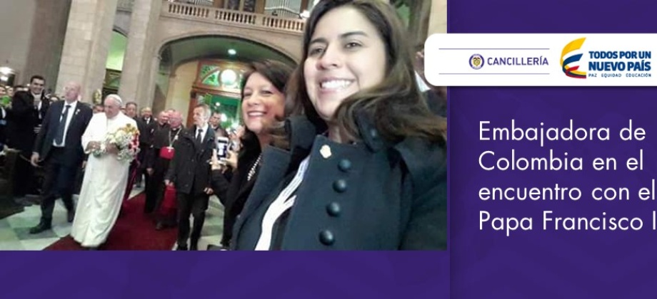 Embajada de Colombia en Bolivia visita del Papa