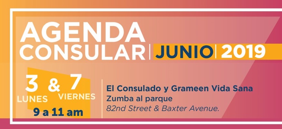 En junio, el Consulado en Nueva York tendrá actividades que le apuntan a su salud, a la cultura colombiana