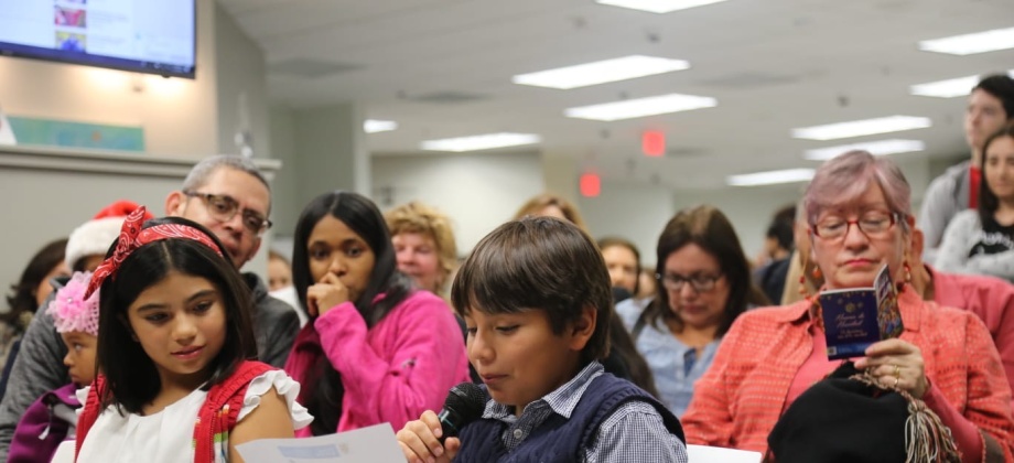En la sede del Consulado de Colombia en Orlando Se vivió una jornada especial llena de música, alegría y amor en la celebración de la tradicional novena 