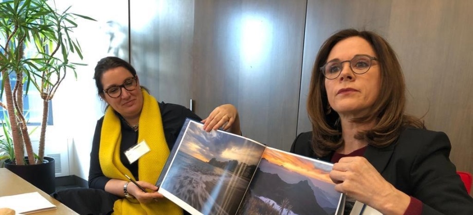 En reunión con la comunidad diplomática en Nueva York