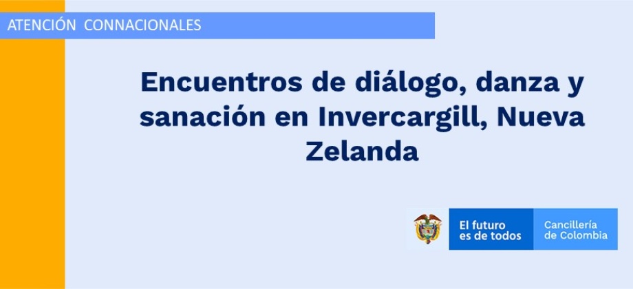 Encuentros de diálogo, danza y sanación en Invercargill