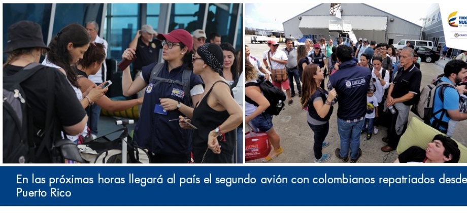 En las próximas horas llegará al país el segundo avión con los repatriados desde Puerto Rico 
