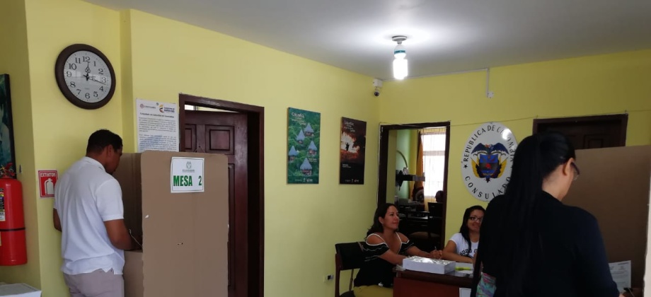Consulado de Colombia en Esmeraldas concluyó la Consulta Anticorrupción 2018