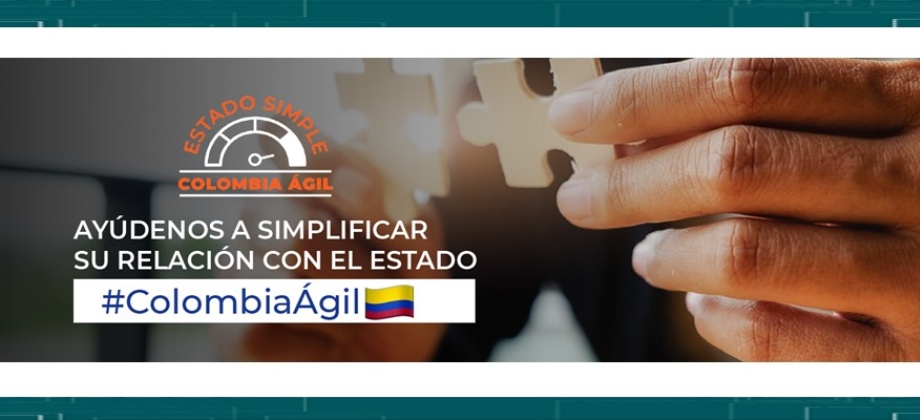 Estado simple, Colombia ágil 2018