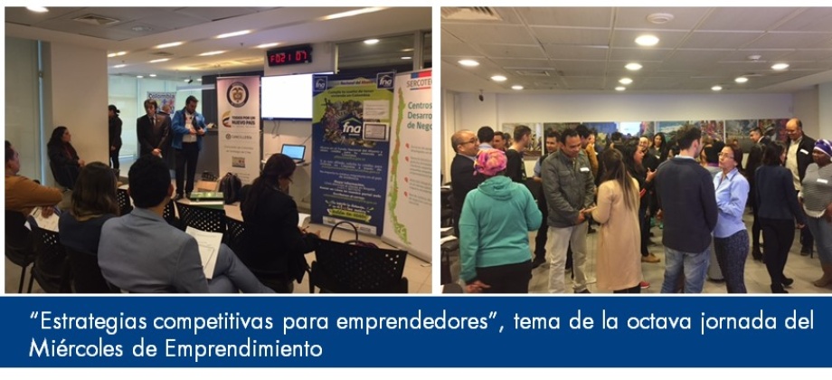 “Estrategias competitivas para emprendedores”, tema de la jornada del Miércoles de Emprendimiento
