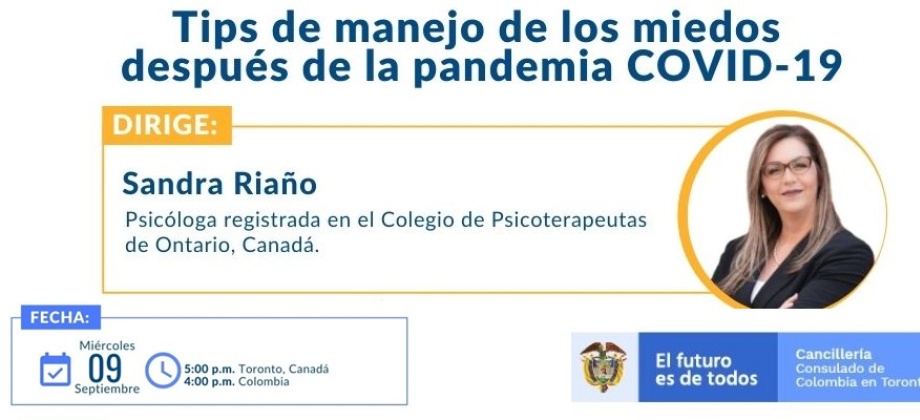 Facebook Live: Tips de manejo de los miedos después de la pandemia