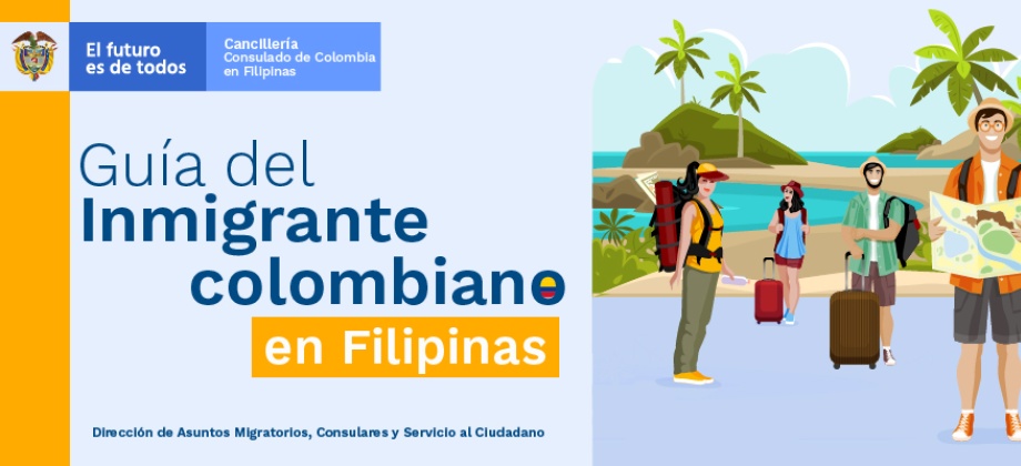 Guía del inmigrante colombiano en Filipinas